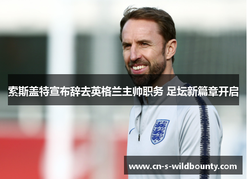 索斯盖特宣布辞去英格兰主帅职务 足坛新篇章开启